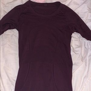 long sleeve lululemon top